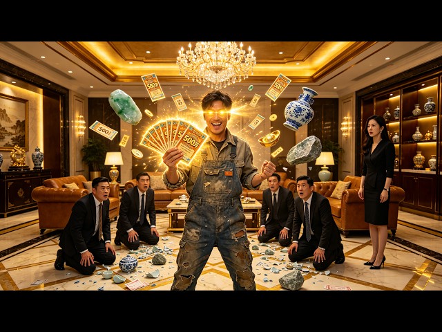 【完結】🔥農民工上門討債遭羞辱，意外覺醒透視神眼，彩票古玩賭石瘋狂撿漏，強勢打臉仇人逆風翻盤！！