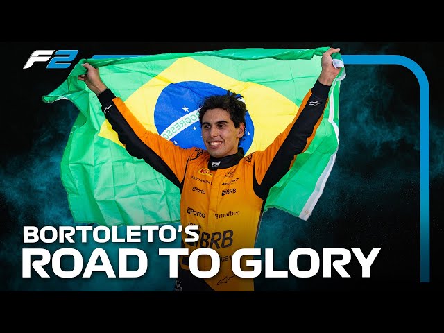 Gabriel Bortoleto's Road To Glory | 2024 F2 Season