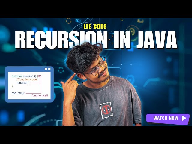 Mastering Recursion in Tamil – A Complete Guide | DSA in Java