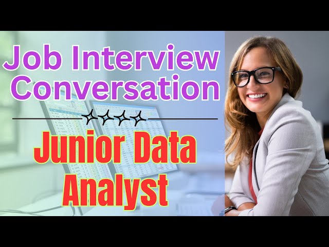 Junior Data Analyst Interview Questions & Answers 2025 - Entry Level Career Guide