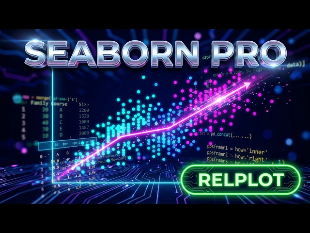 Seaborn Tutorial | Relplot, Scatterplot, Lineplot, Hue, Style & Facet Plots in Python | Urdu / Hindi