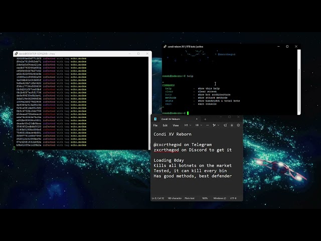 Condi v10 COMEBACK botnet mirai/qbot exploit - How to get bots on your botnet