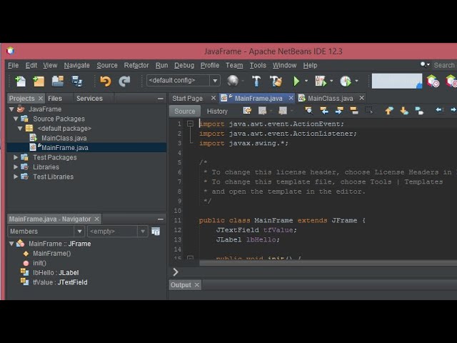 Dark theme for Netbeans 12.3