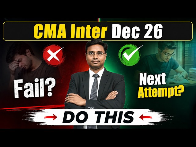 CMA Inter After Result Strategy | CMA Inter Dec 2026 Preparation Plan | Single Group vs Both Groups