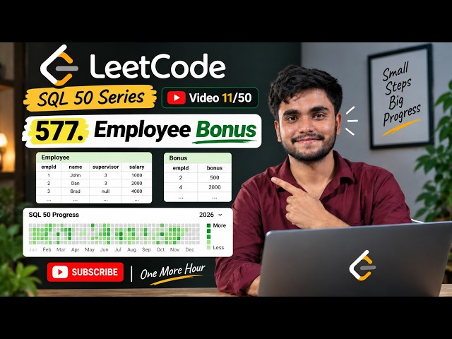 LeetCode SQL 50 #11  Employee Bonus  SQL LEFT JOIN Explained