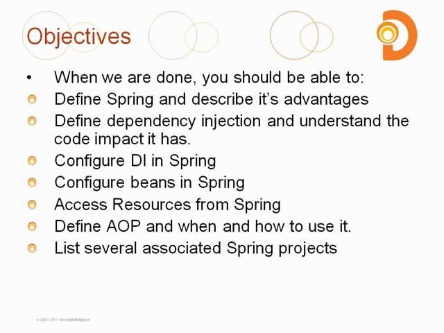An Overview of Spring Framework Tutorial