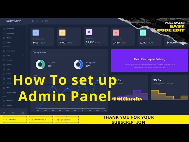 Complete Ecommerce Admin Website using PHP Laravel and MySQL