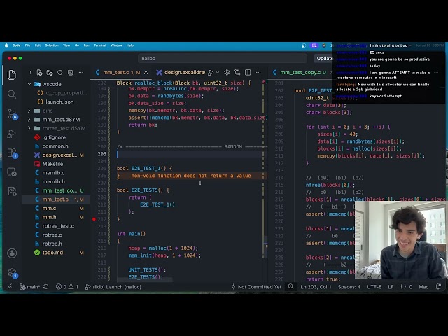 Coding a Memory Allocator From Scratch in C | Assert Frenzy and Fuzzer (Part 2) | No AI