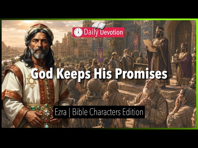 August 21: God Keeps His Promises - Ezra - Ezra 1- 365 Daily Devotions