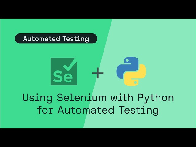 Python Selenium Use case