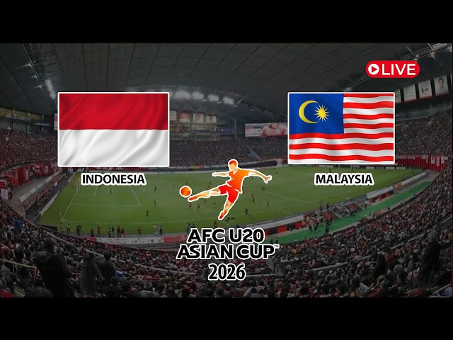 🔴INDONESIA VS MALAYSIA I KUALIFIKASI PIALA  ASIA U20 2026 i live score