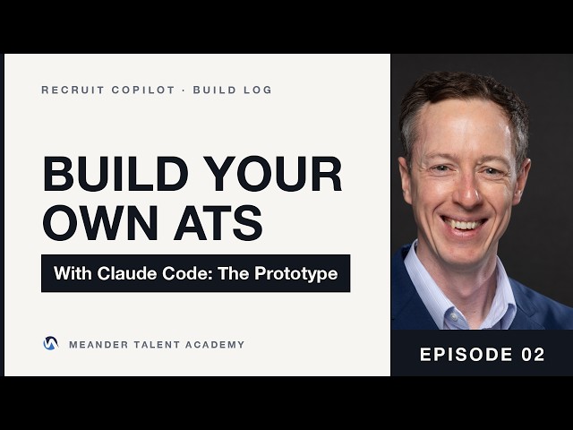 How to Build Your Own ATS with Claude Code: The Prototype | Episode 02