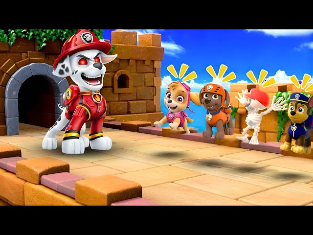 Super Mario Party Ultimate Minigame Showdown – Mario Skeleton vs Rubble vs Marshall vs Chase