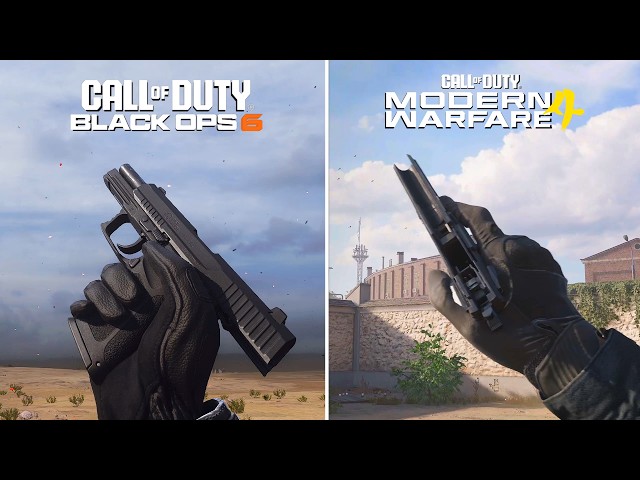 These two Cod games are only 2 years Apart - MW4 vs BO6 Comparison