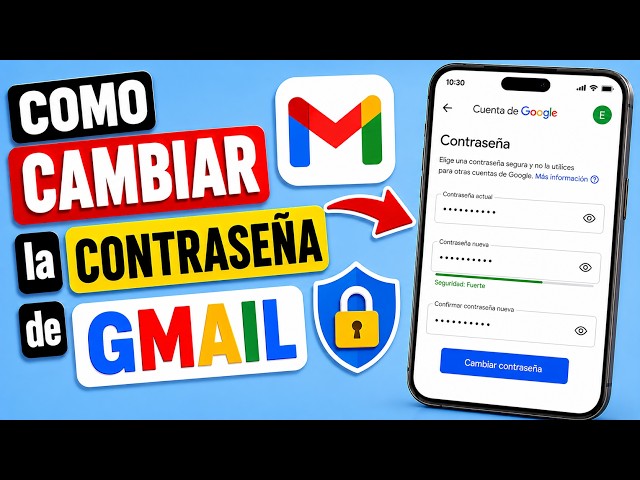 How to CHANGE your GMAIL PASSWORD (Updated Step-by-Step)