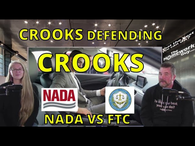 REACTION to NADA complaint Video to FTC over Crooked CAR DEALERSHIPS The Homework Guy, Kevin Hunter