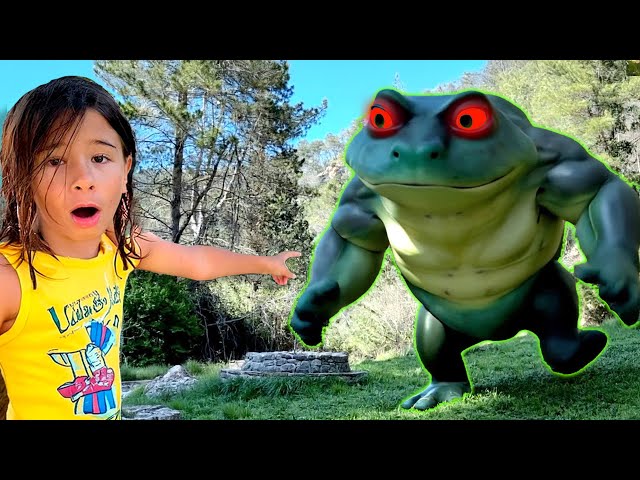 Dani y Evan y el Misterio de la Rana Gigante.