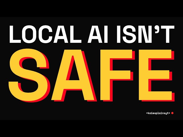 Your Local AI Is Not as Private as You Think