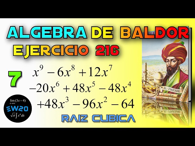 Baldor's Algebra from Scratch Exercise 216 7