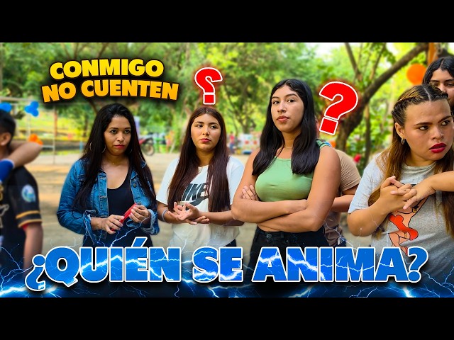 Faltan Chicas para completar los Equipos. Angela Tiene miedo