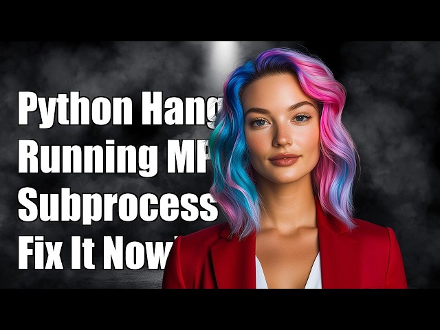 Why does Python hang when running mpirun within a subprocess?