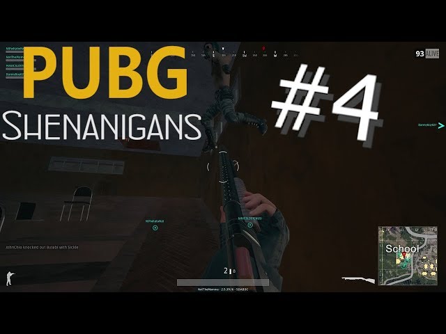 Shotguns, Snipes and Suicides - PUBG Shenanigans #4