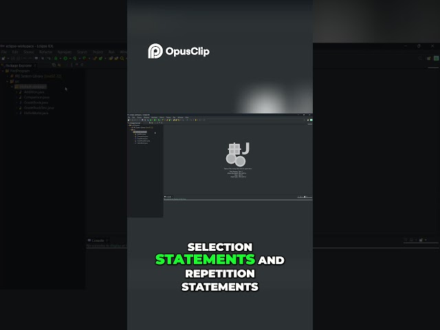 Control Structures Selection and Repetition Statements Explained #java #programming