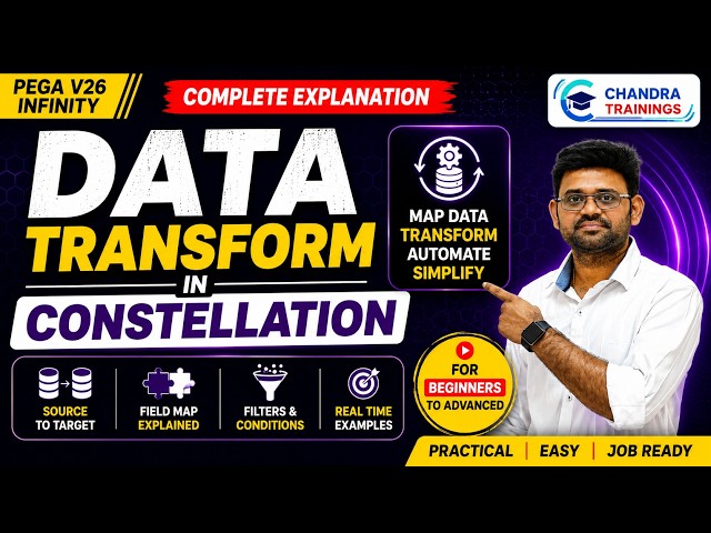 🚀 Data Transform in PEGA Constellation | Complete Guide with Real-Time Examples