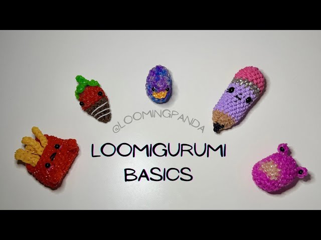 Loomigurumi basics! (FOR BEGINNERS!) #rainbowloom #loom #tutorial 