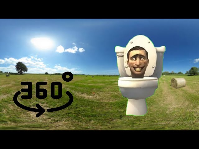 Skibidi Toilet Challenge But it's 360 degree video