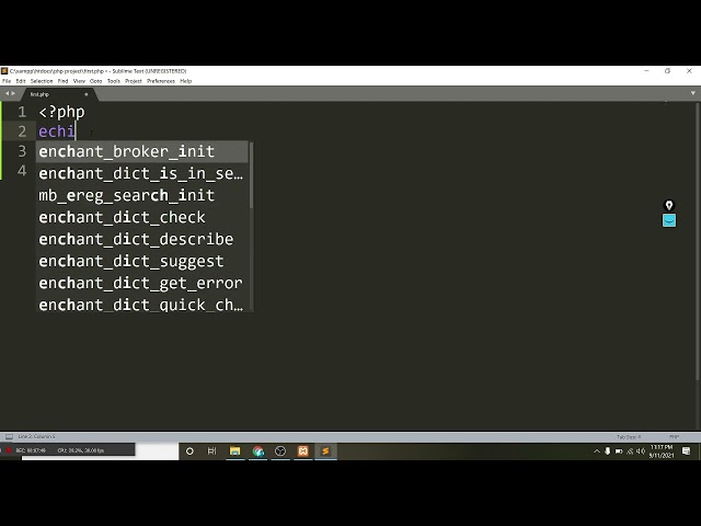 Introduction to php