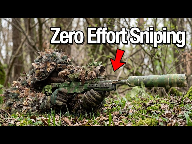 Airsoft Sniping On Easy Mode (Novritsch SSX10)