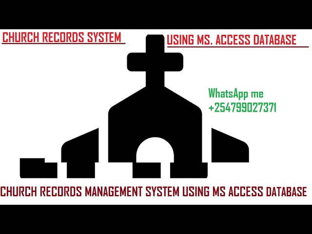 Church Database System in Microsoft Access | Full Beginner to Advanced Tutorial