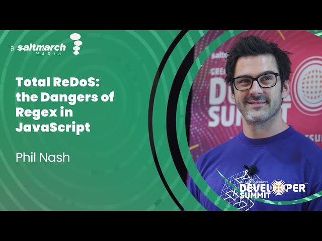 Total ReDoS: the Dangers of Regex in JavaScript by Phil Nash