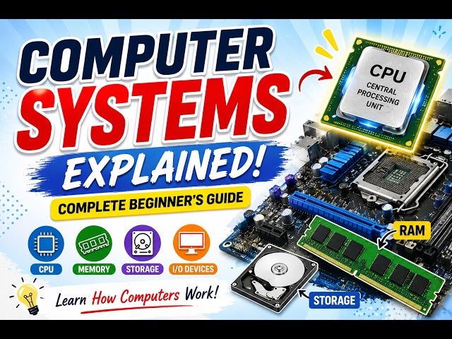 Computer System Basics Explained Simply | Class 9 & Beginners