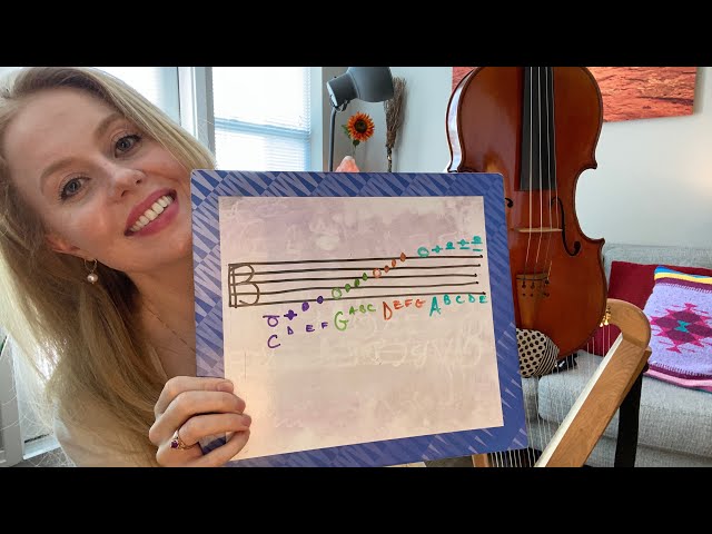 How to Read the Notes on the Viola (Alto Clef)