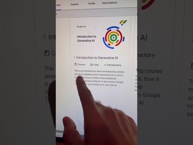 Free Courses for AI