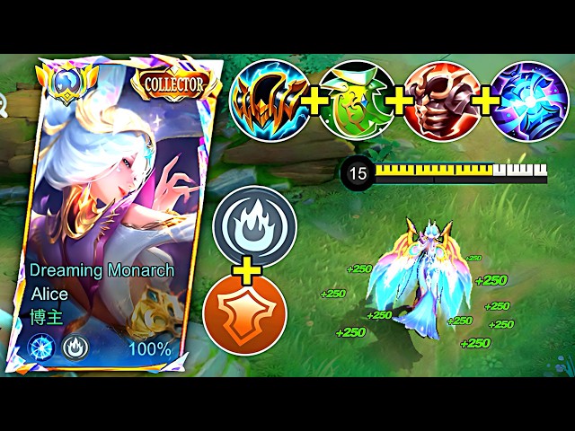 NEW SEASON 42! 🔥 I FINALLY FOUND THE BEST SUSTAIN BUILD FOR ALICE! 💀 | MLBB 2026