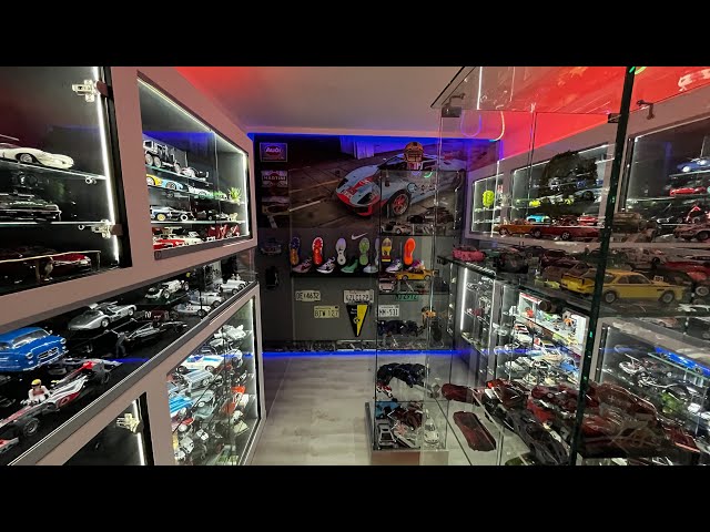 My 1:18 Model Car Collection - Part 6 Room Transformation / Modellzimmer-Umbau - finally finished