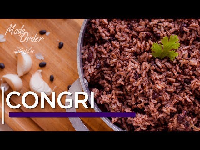 Congrí cubano | Moro negro | Made To Order | Chef Zee Cooks