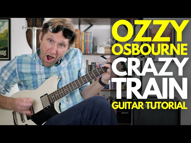 Crazy Train by Ozzy Osbourne Guitar Tutorial - Guitar Lessons with Stuart!