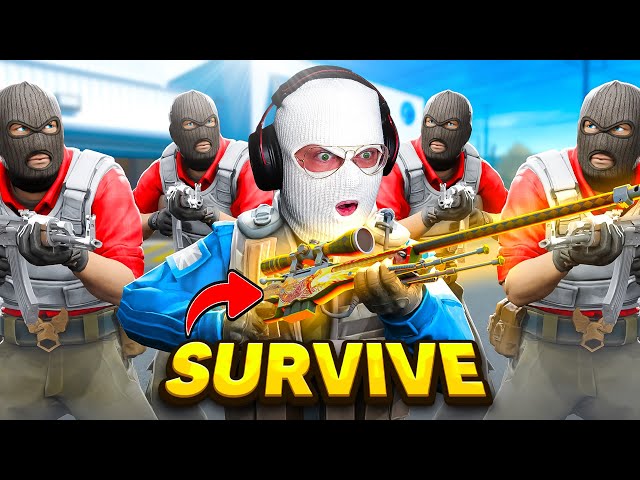 INSANE 1 Vs 5 Challenge To Keep The Skins! (ft. Anomaly)