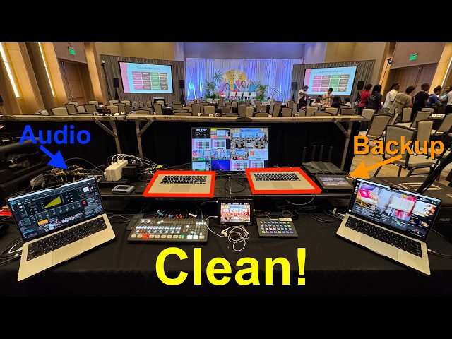 Tech Setups Should look as good as they function! 2026 Tech Stack for Travel Conferences