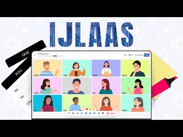 IJLAAS by Connector.global: Transforming Global Virtual Classrooms & Meetings