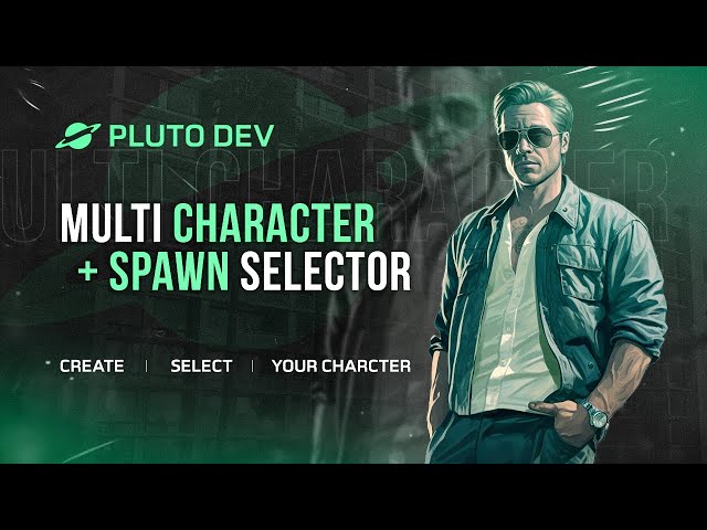 FiveM NEW Multicharacter & Spawn Selector [QB/ESX] | Character Creation Script