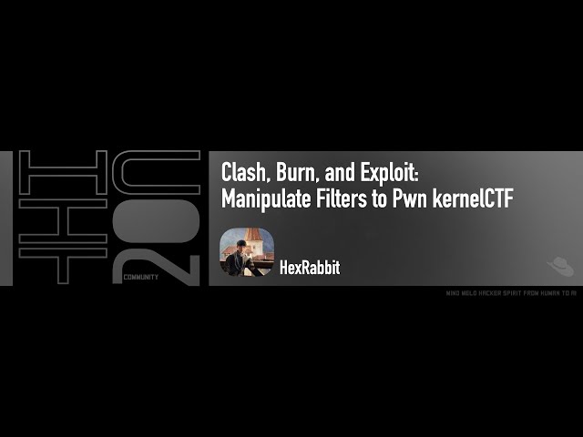 Clash, Burn, and Exploit: Manipulate Filters to Pwn kernelCTF