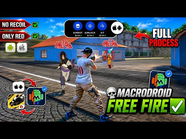 Latest Updated Macrodroid FF Setting 👾 Free Fire New Macro 📂