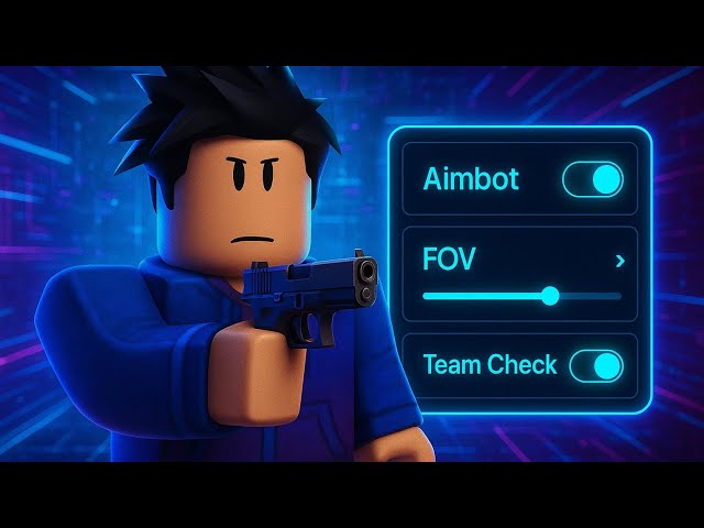 BEST MOBILE AIMBOT FOV SCRIPT for Roblox! | Rayfield GUI + Team Check + Wall Check