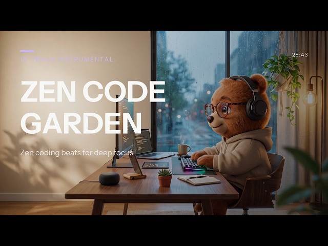 Zen Code Garden — Lo-Fi Coding Beats, Japanese Ambient Focus