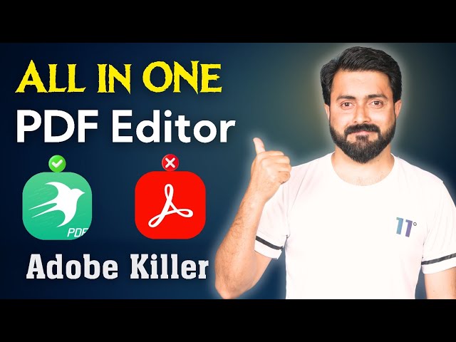 The Best PDF Editor & Adobe Acrobat Alternative (2026)